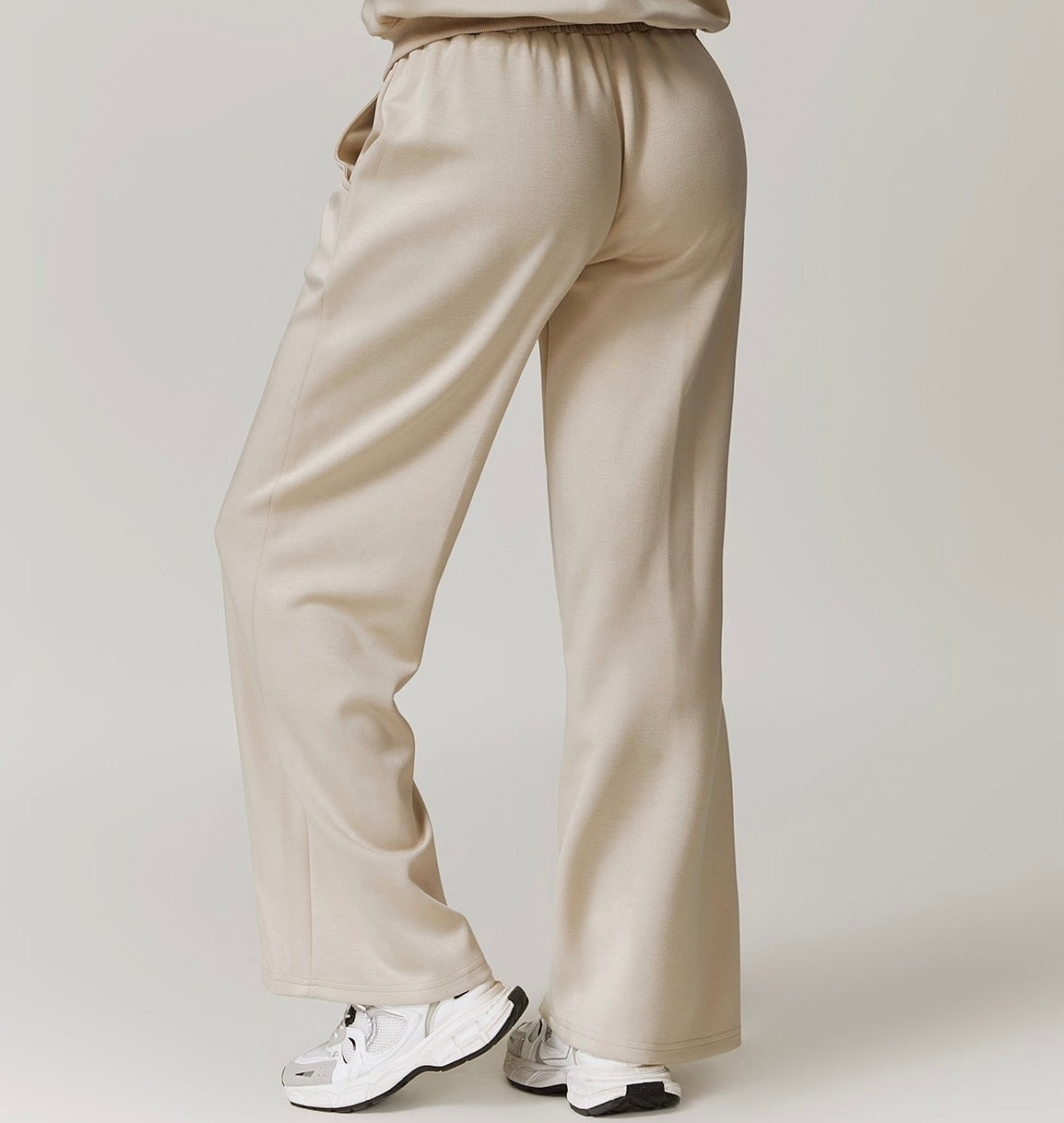 Embroidered Straight Leg Sweats