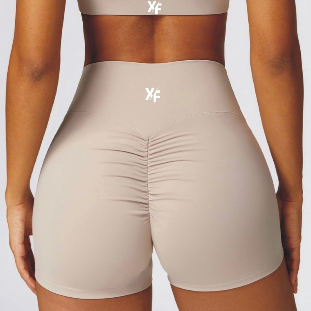 High Waisted Scrunch Shorts