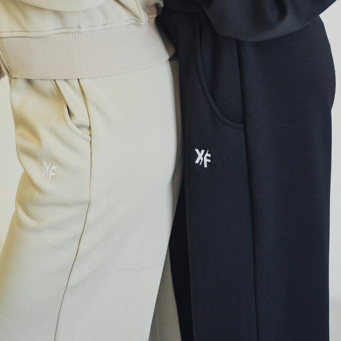 Embroidered Straight Leg Sweats