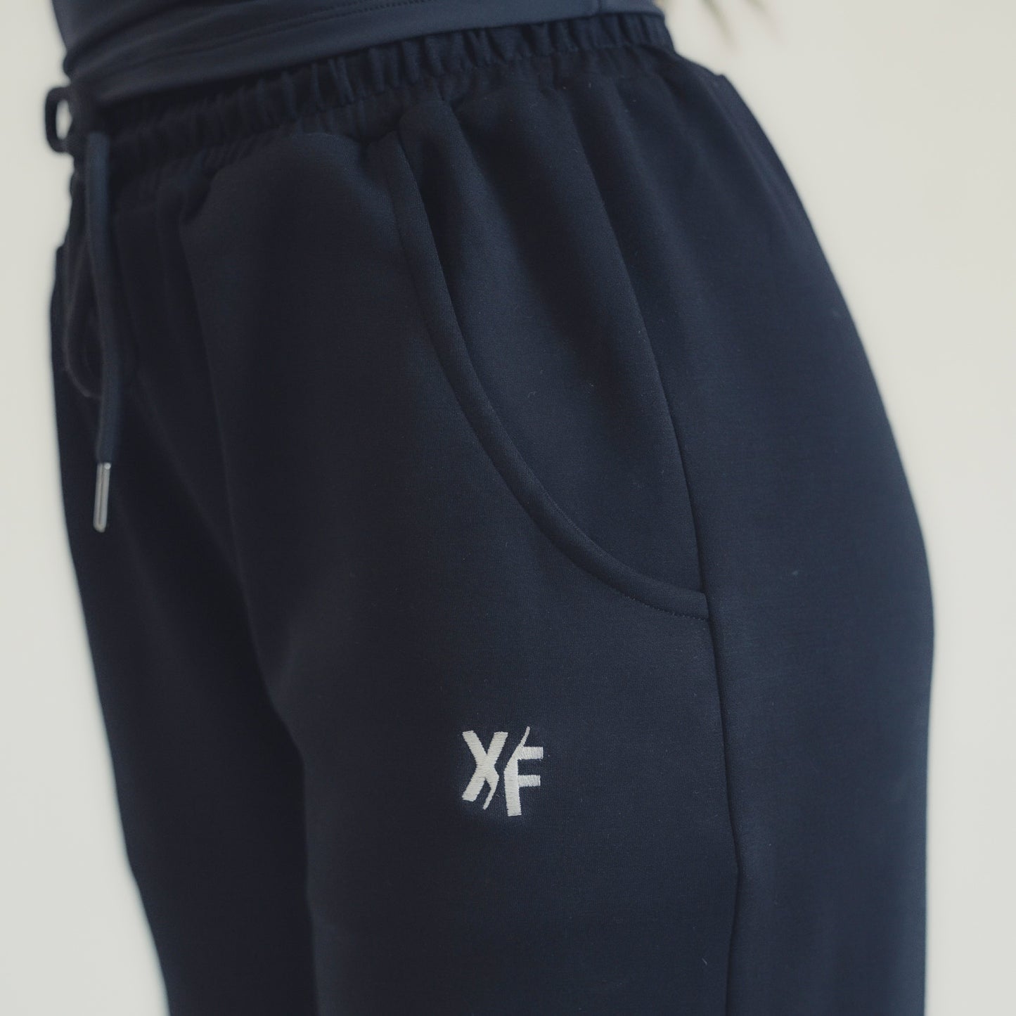 Embroidered Straight Leg Sweats