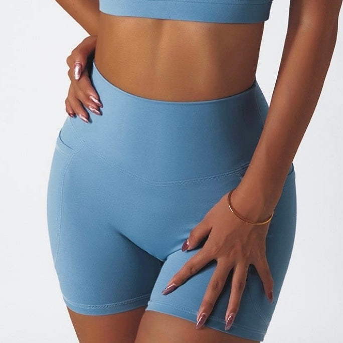 High Waisted Pocket Shorts